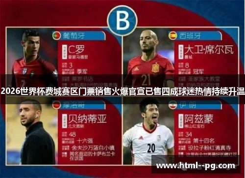 2026世界杯费城赛区门票销售火爆官宣已售四成球迷热情持续升温